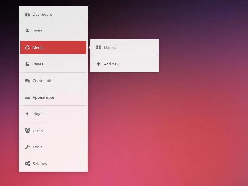 JQury纵向三级导航菜单效果